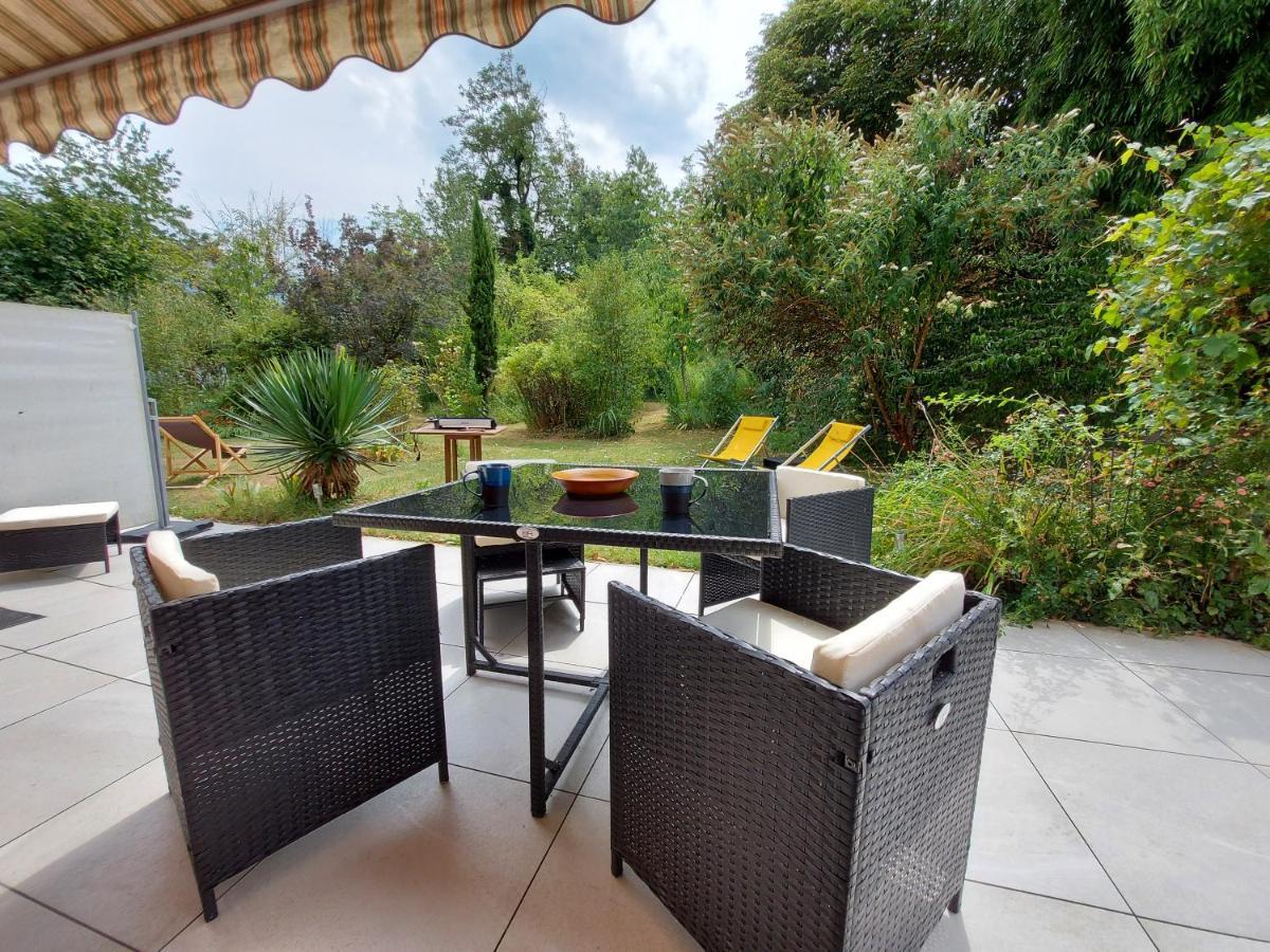 Centre St Jorioz : Charmant Et Spacieux Studio Avec Terrasse Et Jardin Privatif Saint-Jorioz Buitenkant foto